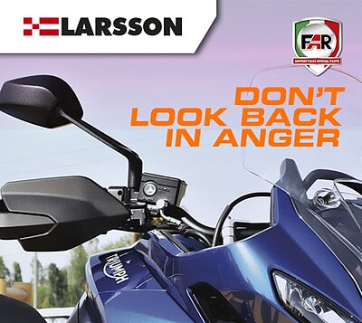 dDON'T LOOK BACK IN ANGER. FAR MIRRIRS FROM LARSSON UK