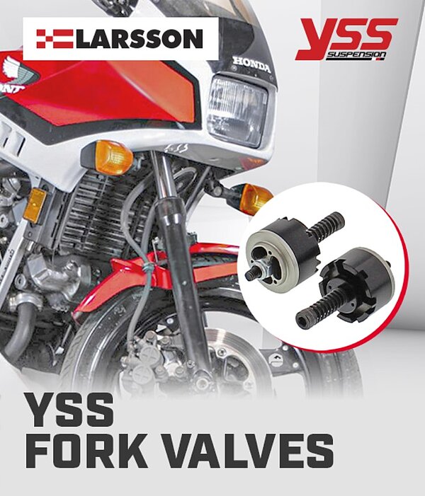 YSS FORK VALVES & HONDA VF1000F